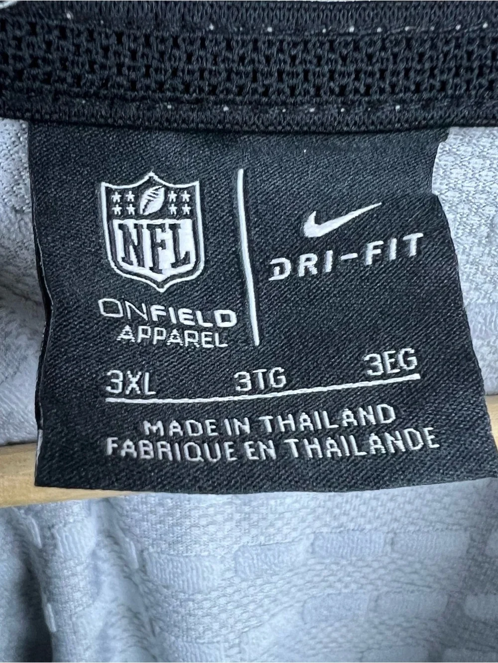 Jacksonville Jaguars Shirt 3XL Gray NFL Football Nike Dri Fit On Field Hooded